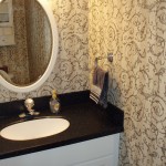 Bathroom wallpaper
